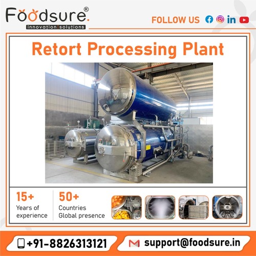 Retort Processing Line in Narela, Delhi Foodsure
