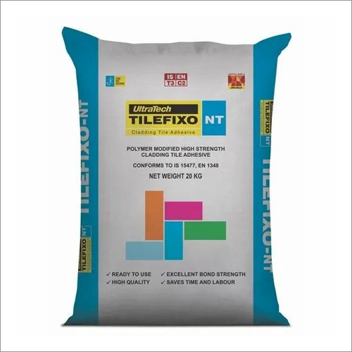 High Quality 20 Kg Ultratech Tilefixo Polymer Modified Strength