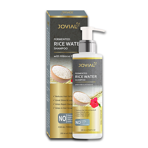 White Fermented Rice Water Shampoo With Hibiscus Extract at Best Price