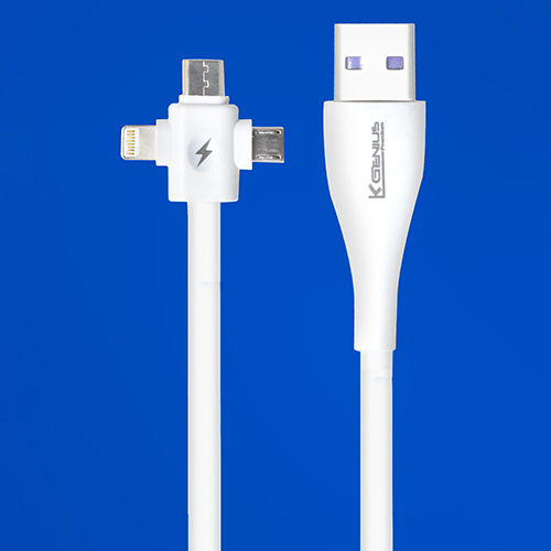 3 In 1 Usb Cable Body Material Plastic at Best Price in New Delhi