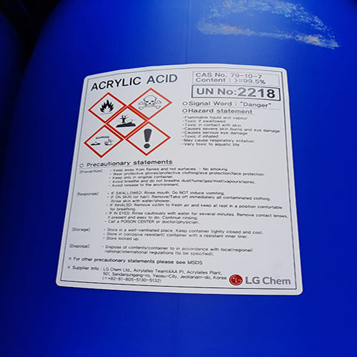 Acrylic Acid Grade Industrial at Best Price in Mumbai Dhalop Chemicals