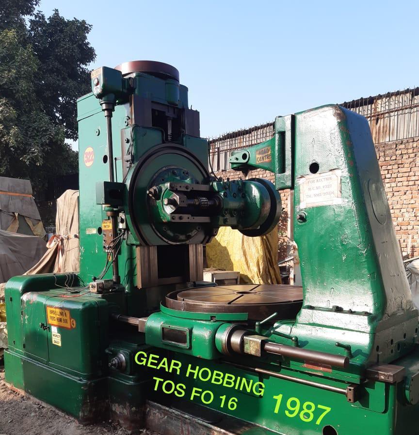 TOS FO 16 Gear Hobbing Machine for Sale in India,Used TOS FO 16 Gear