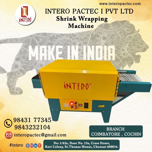 Shrink Wrapping Machine at 58000.00 INR in Coimbatore, Tamil Nadu Intero Pactec India Pvt Ltd