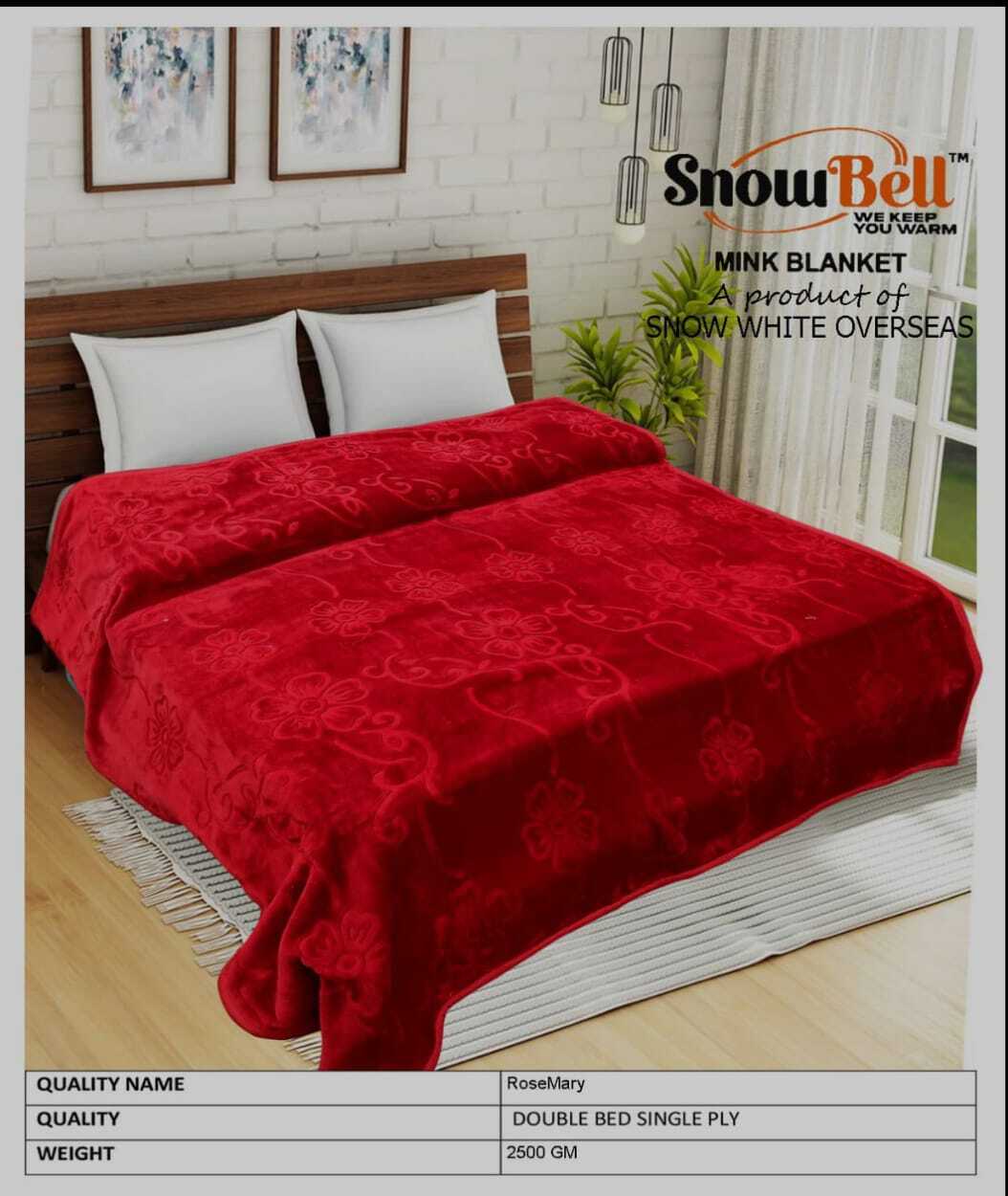 SnowBell Mink Blanket Manufacturer, Supplier, Wholesaler in Panipat
