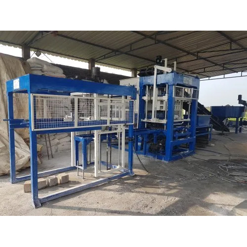 Blue Cement Bricks And Block Making Machine at Best Price in Ahmedabad Laxmi Engineering Works