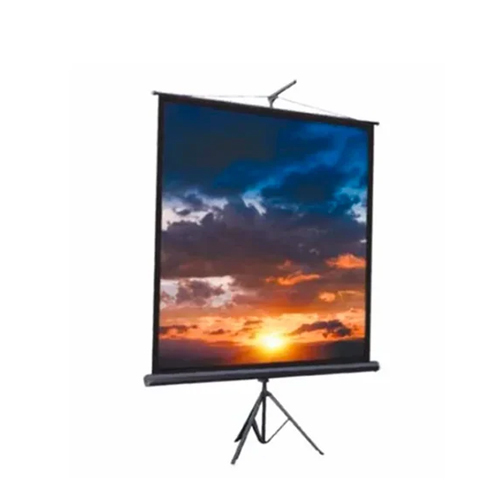 Rectangular Motorized Projection Screen Use Education at Best Price in
