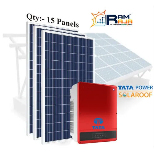 Stainless Steel 5Kw Single Phase Solar Energy System at Best Price in