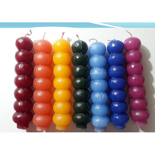 Multicolour 7 Knobs Candle at Best Price in Una CandlelightDuke