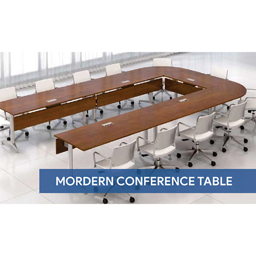 Brown Modern Conference Table at Best Price in Mumbai Kashish Panel Works