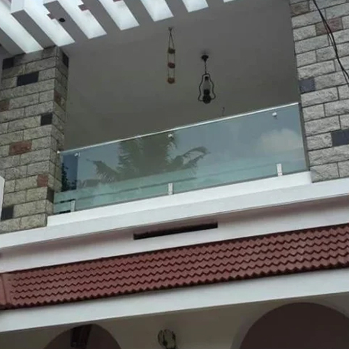 Colorless Balcony Glass Railing at Best Price in Jaipur Fortune Creations