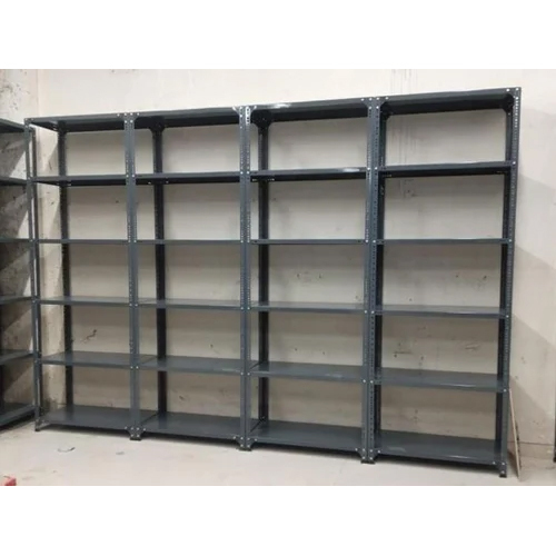 Warehouse Ms Slotted Angle Rack Application Industrial at Best Price