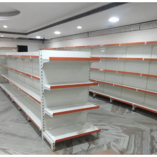 Whiteorange Mild Steel Retail Display Rack at Best Price in Delhi