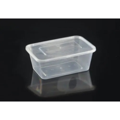 White 1000ml Rectangular Plastic Food Containers at Best Price in
