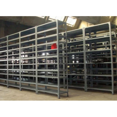 Grey Aluminum Slotted Angle Rack at Best Price in Mumbai Spas Storage
