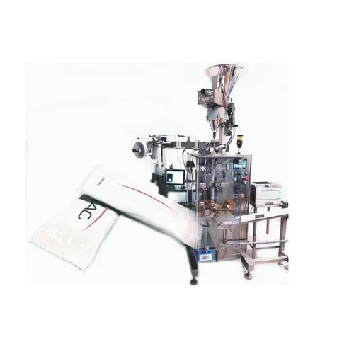 Silver Automatic Pouch Filling Machine at Best Price in Ahmedabad S