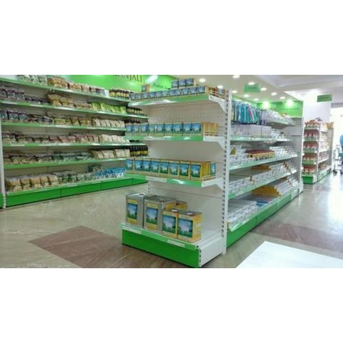 White And Green End Display Racks at Best Price in New Delhi Adwel