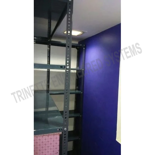 Any Color Mild Steel Slotted Angle Rack at Best Price in Mumbai