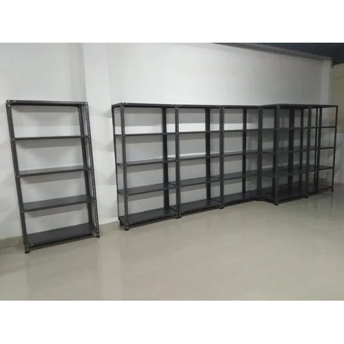 Grey Slotted Angle Rack For File Storage at Best Price in Pune