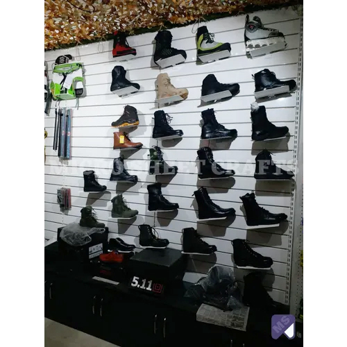 Micro Sheet Slat Wall Shop Display Racks Usage Industrial at Best