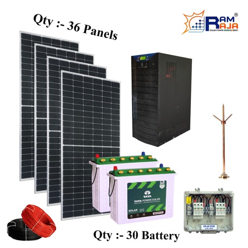 20 Kva Mppt Tata Off Grid Solar System at Best Price in Jhansi Ram