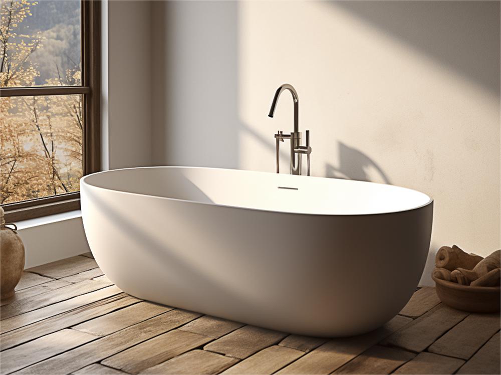 Guide Of Solid Surface vs Stone Resin Bathtub cpingao