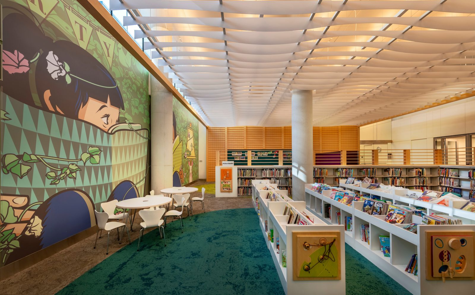 West End DC Architectural Photography of Library and Apts