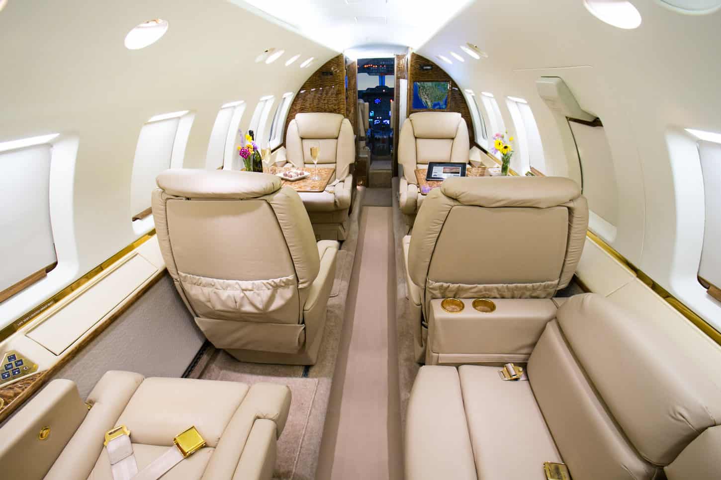 hawker+800xp+interior+3 Concord Private Jet