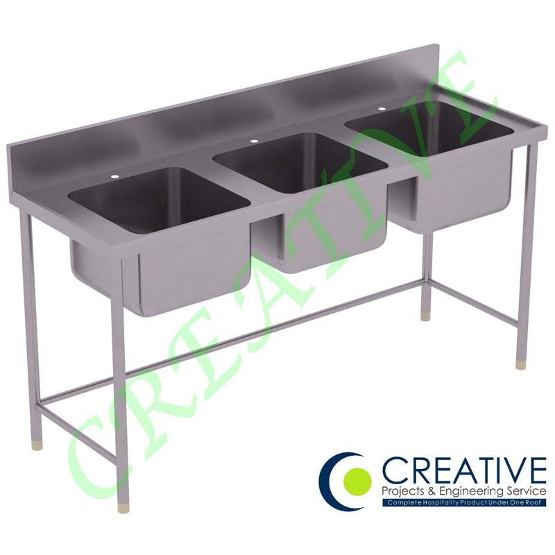 Three Sink Unit Manufacturer In Bengaluru At Best Price,(3 Sink Unit)