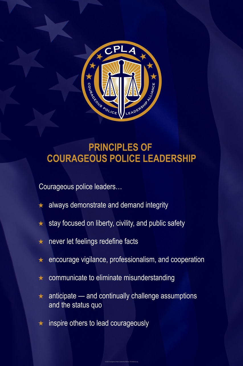 Principles of Courageous Police Leadership Courageous Police