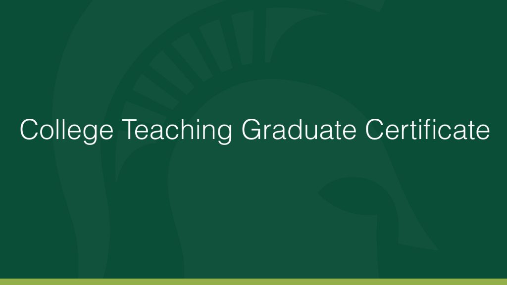 Toward an MSU Arts and Culture Scholar Credential Christopher P. Long