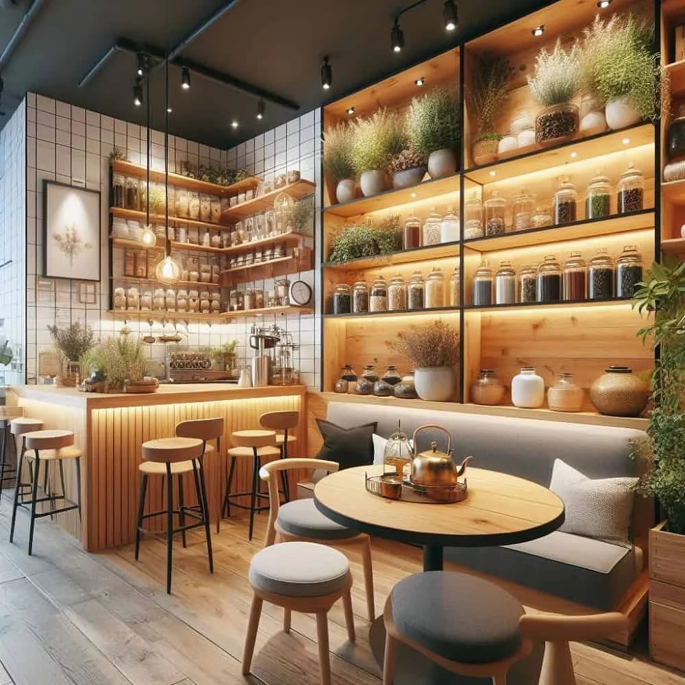 8 Small Tea Shop Design Ideas