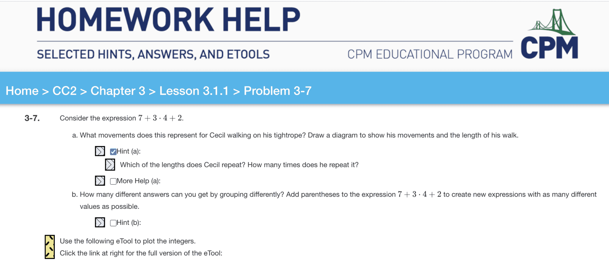 10 WAYS WELCOME TO CPM HOMEWORK HELP FROM.