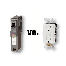 GFCI (Ground Fault Circuit Interrupter) vs. Circuit Breaker - Online