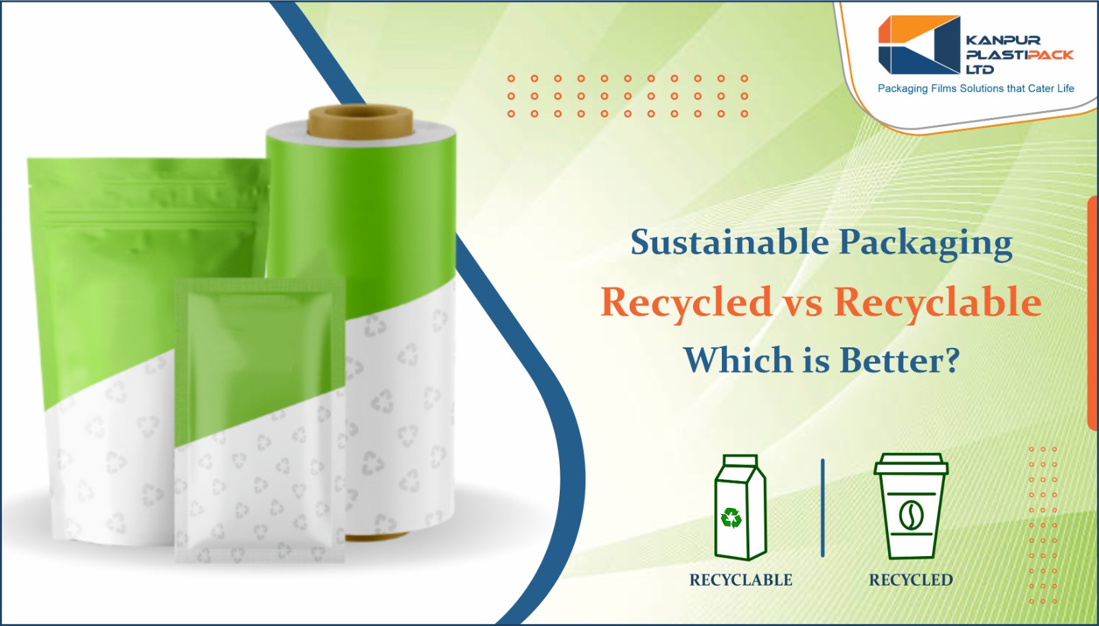 Which is More Sustainable packaging Recycled Vs Recyclable Packaging?