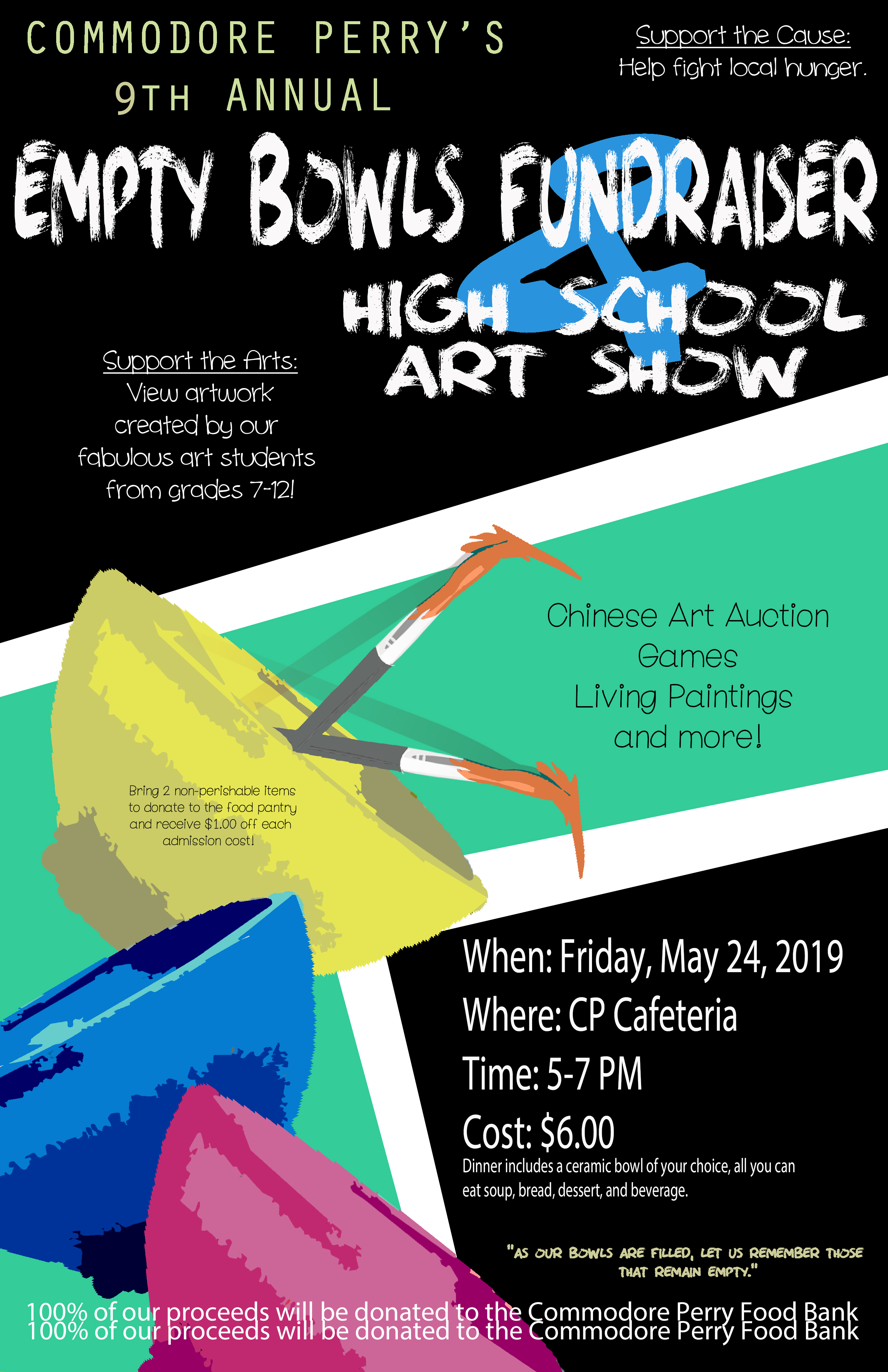 EMPTY BOWLS FLYER FOR 2019 Commodore Perry School District