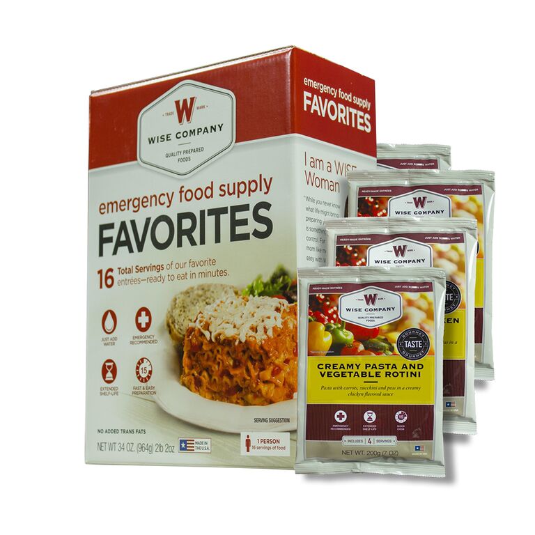 Wise Foods Emergency Food Supply Favorites01016