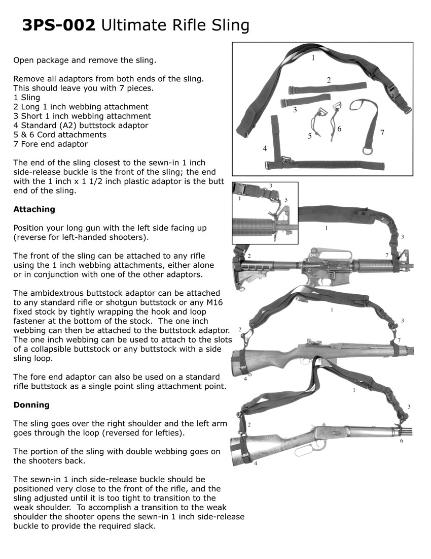 Rifle Sling Installation Diagrams My XXX Hot Girl
