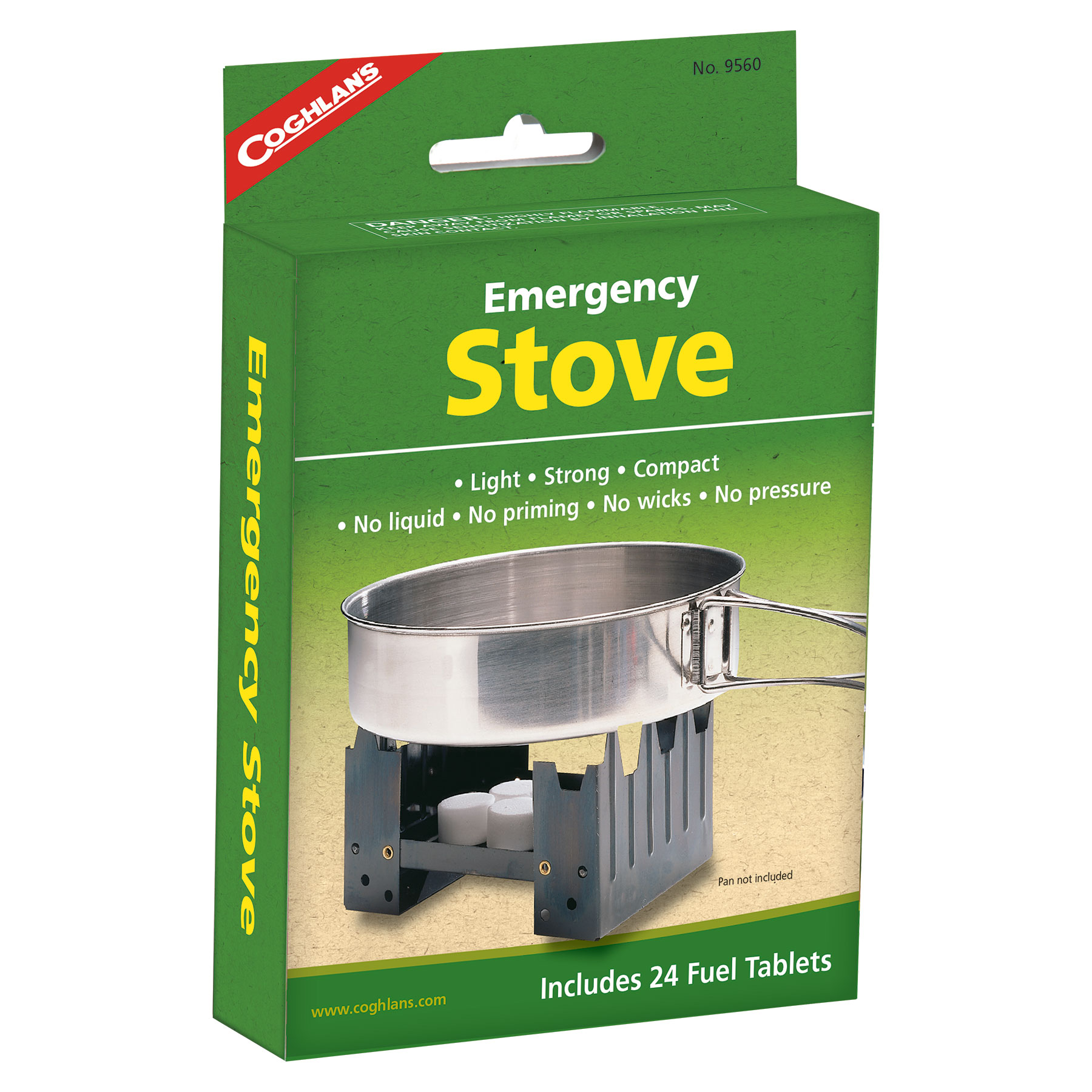 Portable Stove with 24 Fuel Tablets LH001 made by Mayday CPR Savers