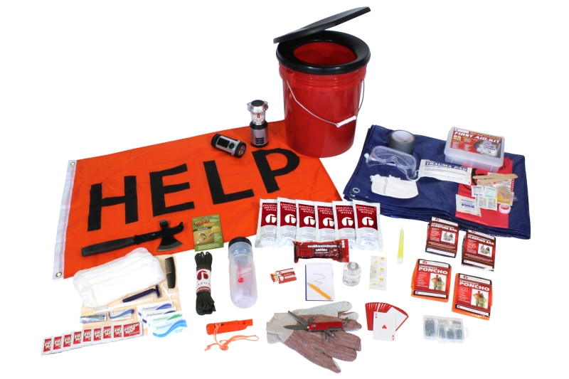 Emergency Kit Hurricane Disaster Kit CPR Savers & First Aid Supply