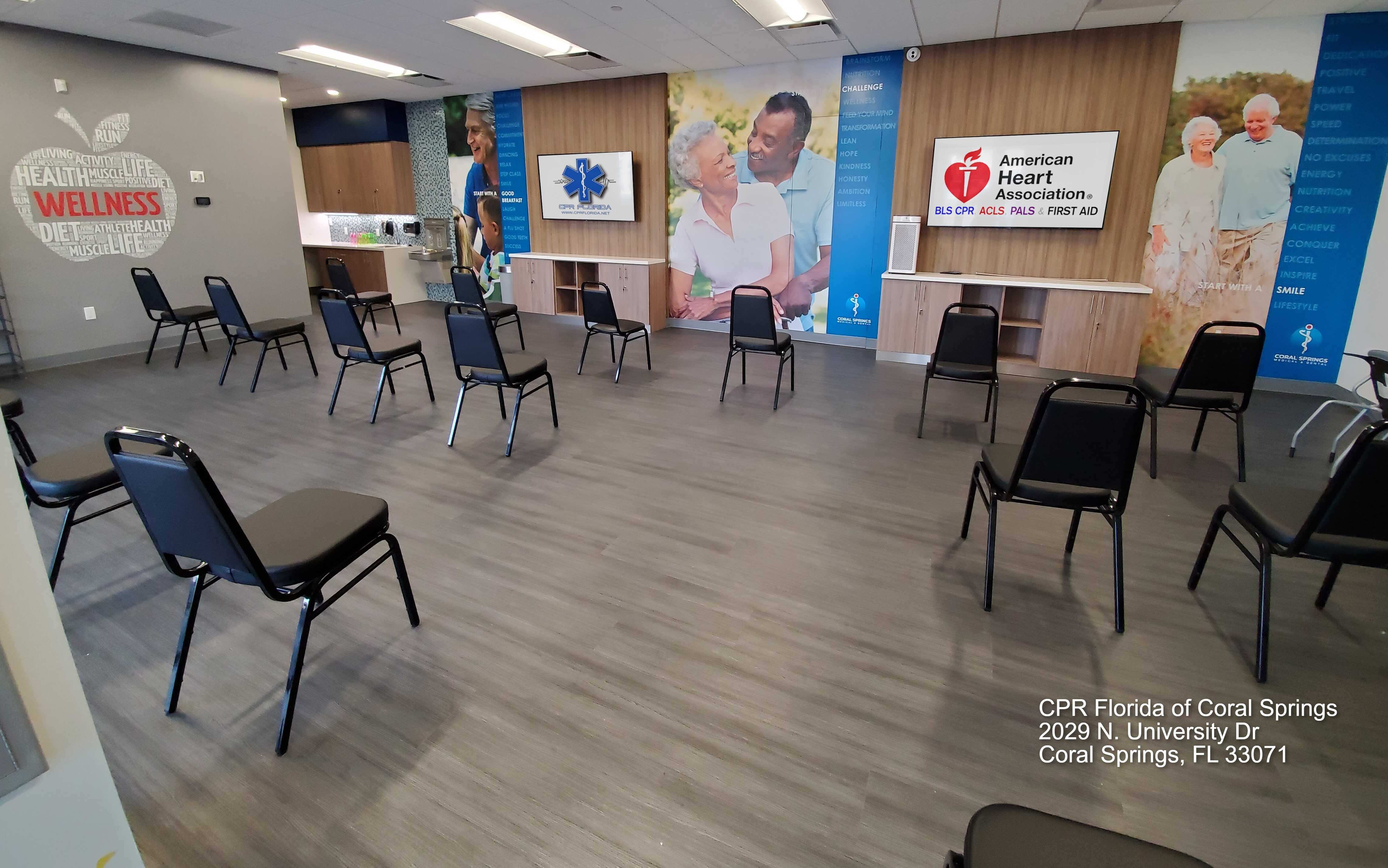Coral Spring cpr bls aed first aid classes certification