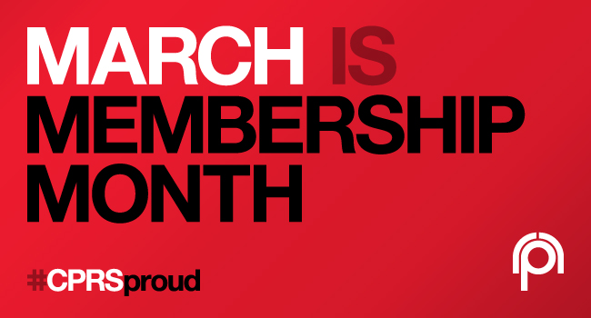 CPRS Membership Month