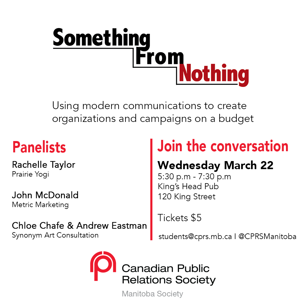 Something From Nothing – An Event for Students