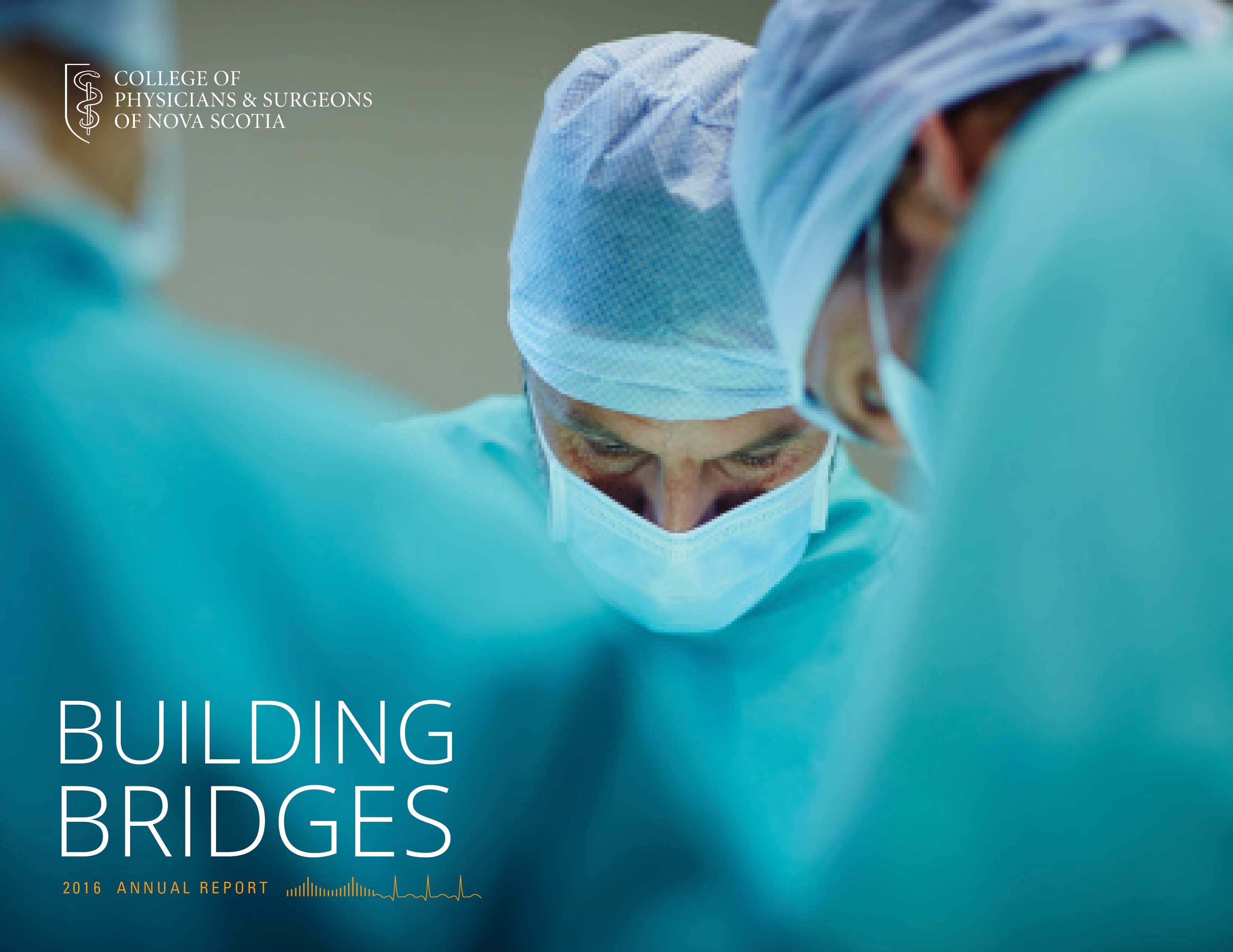 CPSNS Annual Report 2016 Cover College of Physicians
