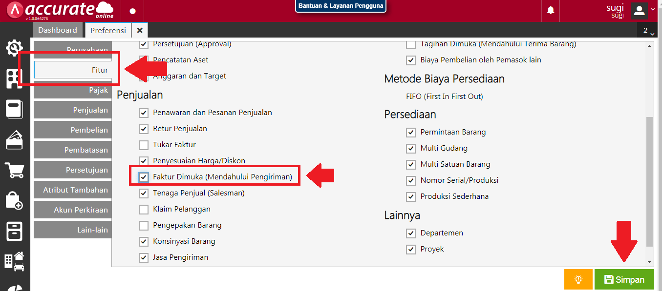 Menggunakan Fitur Faktur Mendahului Pengiriman Pada Accurate Online