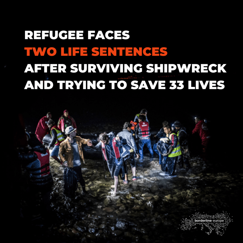 Refugee faces two life sentences after surviving shipwreck and trying