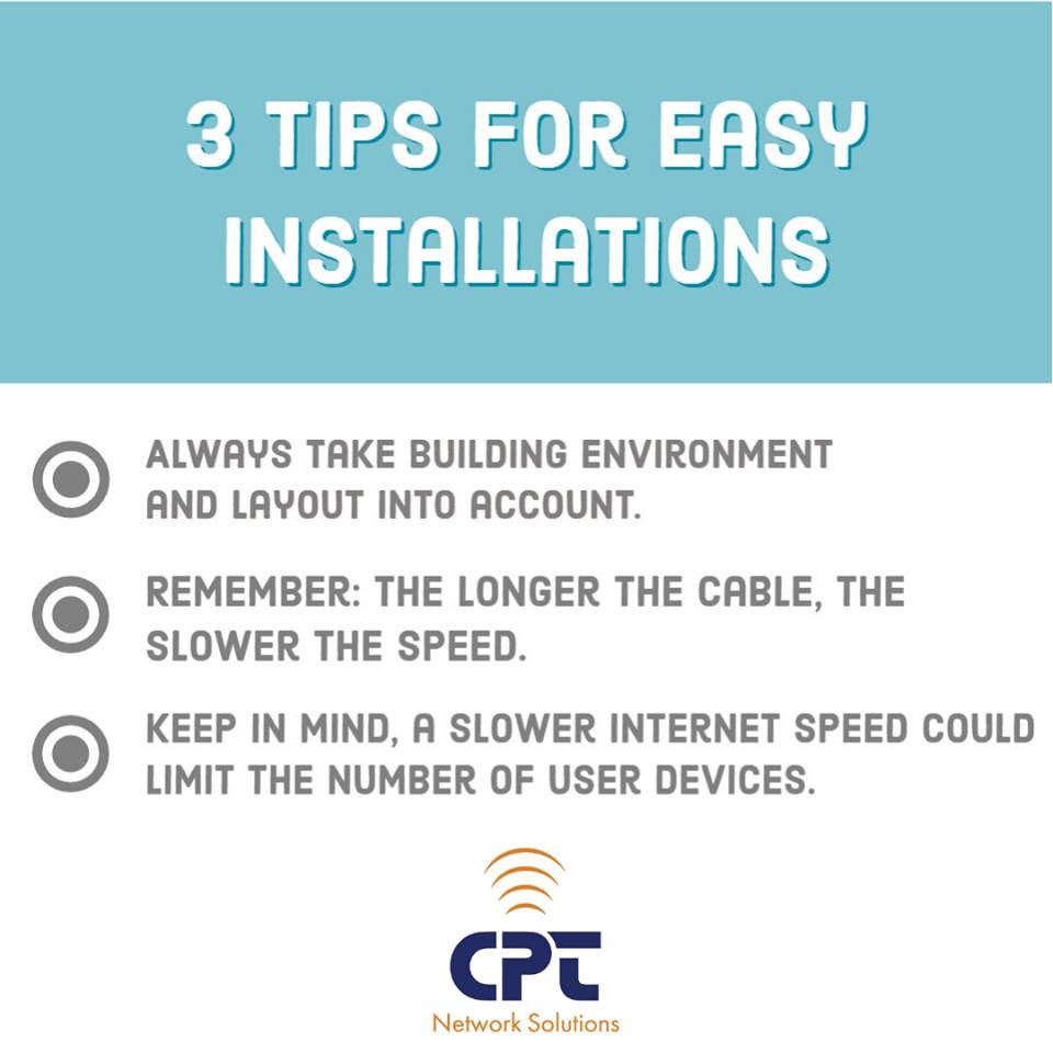 Three tips for commercial wireless access point installations CPT