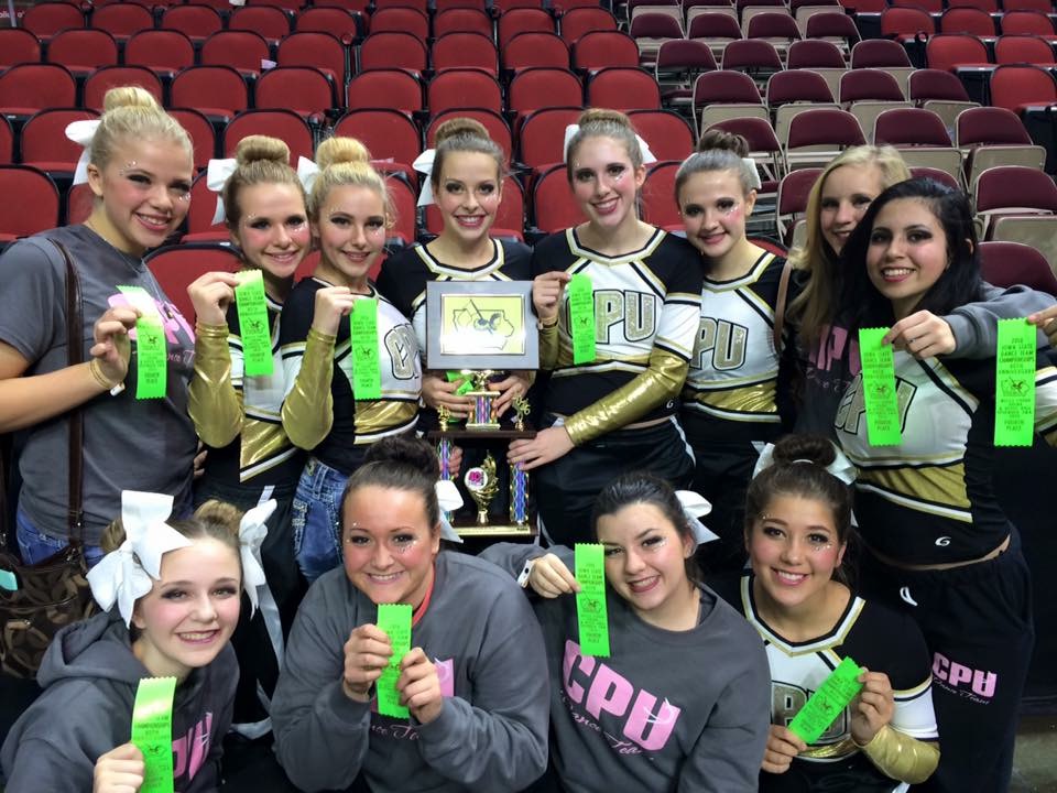 State Dance Team Center Point Urbana Schools