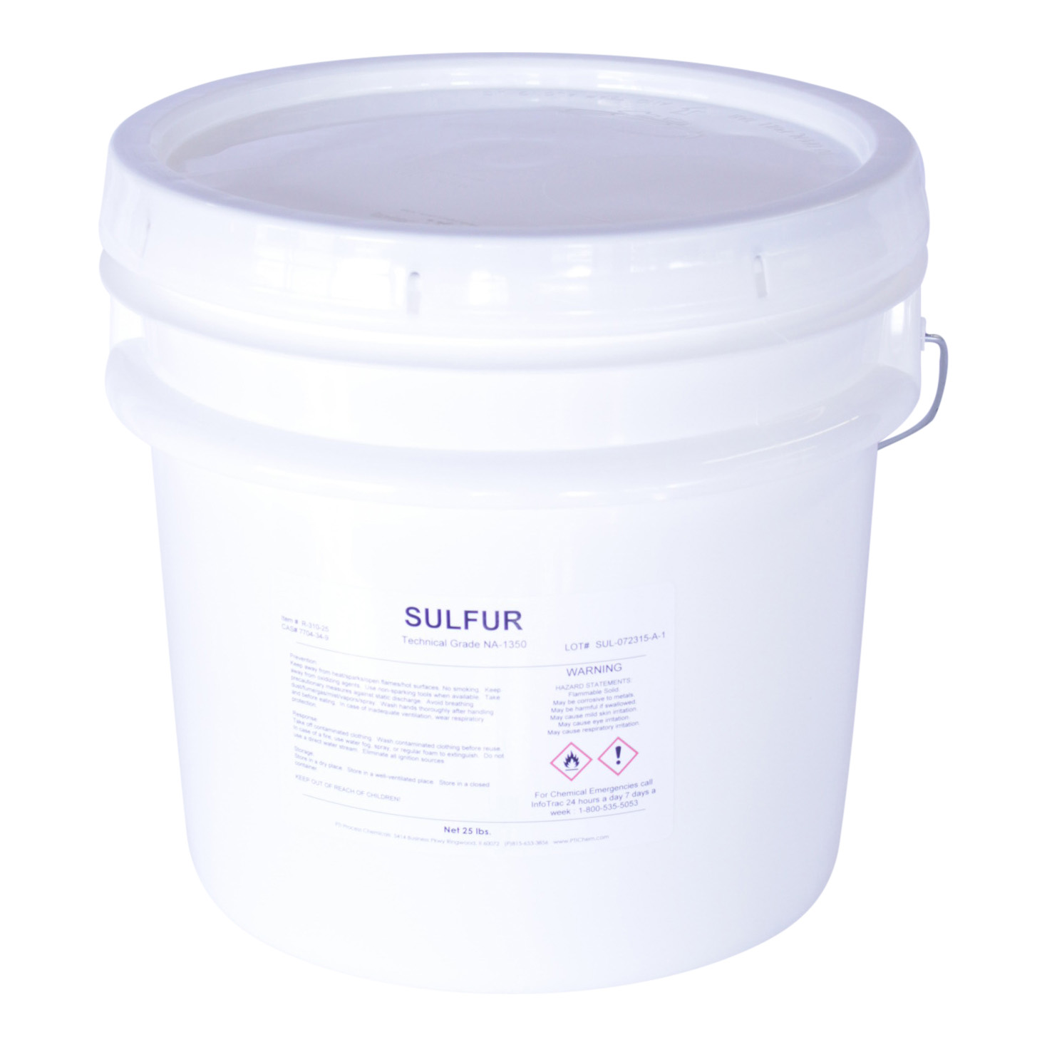 Sulfur 25 lbs