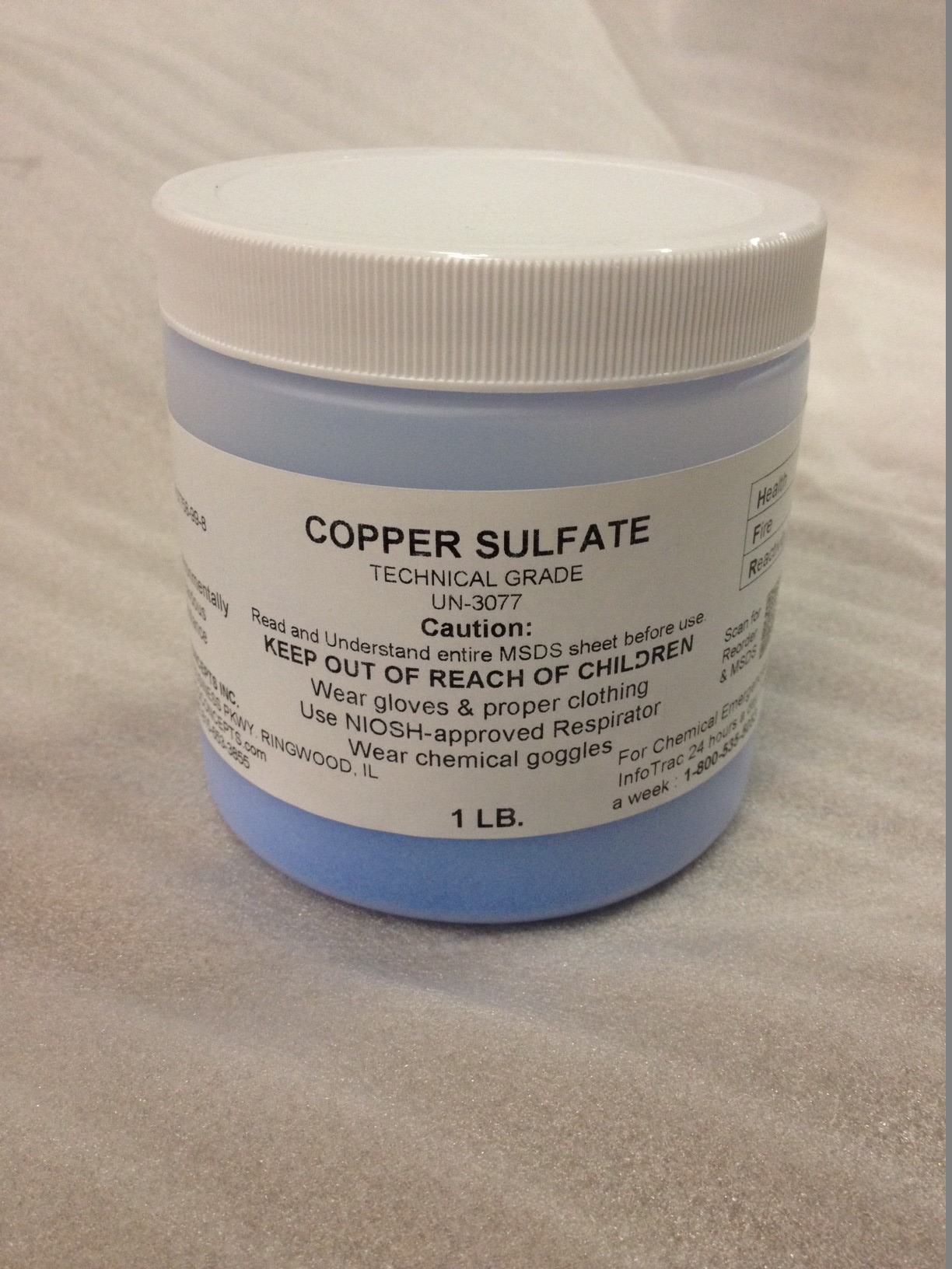 Copper Sulfate 1 lb