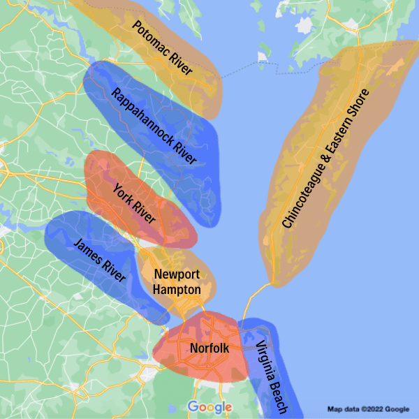 Where to go Crabbing in Virginia (The Complete List) Crabbing Hub